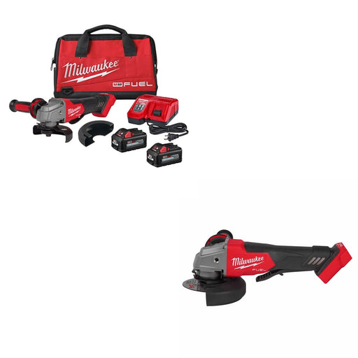Milwaukee 2880-22 M18 FUEL™ Grinder Kit w/ FREE 2880-20 M18 FUEL Grinder, Bare - My Tool Store