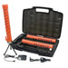 Aervoe 1158 Baton Traffic Flare Kit with Red LEDs, Safety Orange - My Tool Store