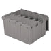 Akro-Mils 39175 Container,Attached Lid,17.2 gal.,Gray - My Tool Store