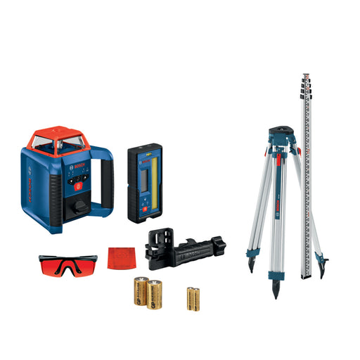 Bosch GRL2000-40HK REVOLVE2000 Self-Leveling Horizontal Rotary Laser Kit - My Tool Store