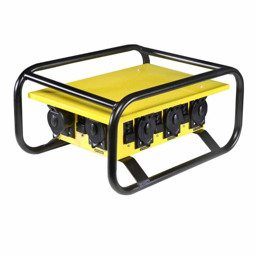 Southwire 7706UGCX X-Treme Box 50A 125/250V UG Power Distribution Box Stainless w/ Roll Cage - My Tool Store