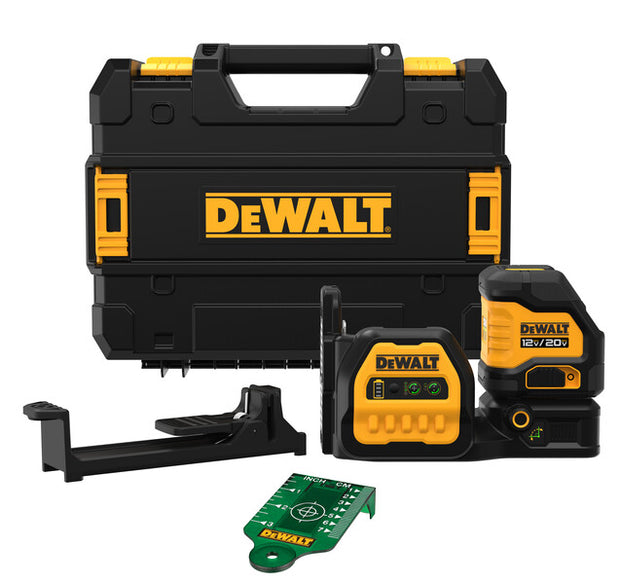 DEWALT DCLE34020GB DEWALT 20V Cross line Laser Bare Kit