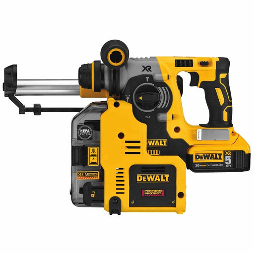 DeWalt DCH273P2DHO 20V MAX* XR Brushless SDS-Plus 3-Mode L-Shape 1" Rotary Hammer - My Tool Store