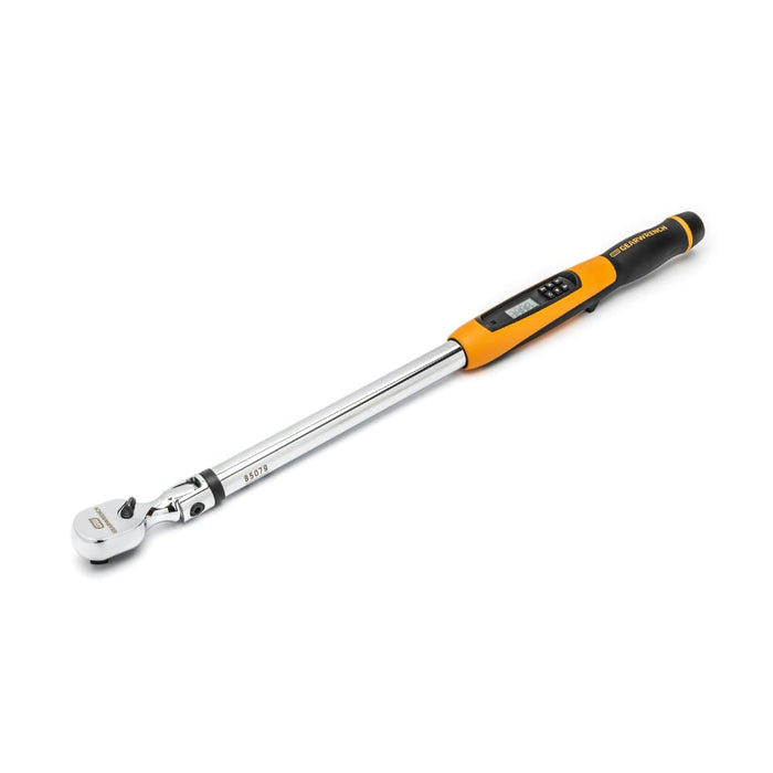 GearWrench 85079 1/2" Flex Head Electronic Torque Wrench with Angle 25-250 ft/lbs. - My Tool Store