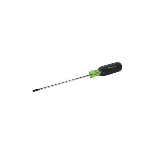Greenlee 0153-24C Round Shank 3/16" x 10" Flat Blade Screwdriver - My Tool Store