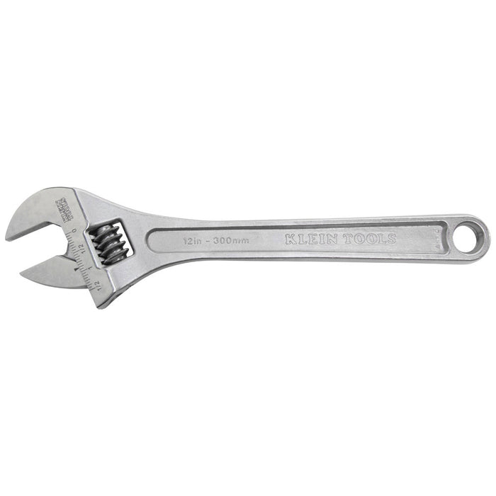 Klein 507-12 Adjustable Wrench, Extra-Capacity, 12"