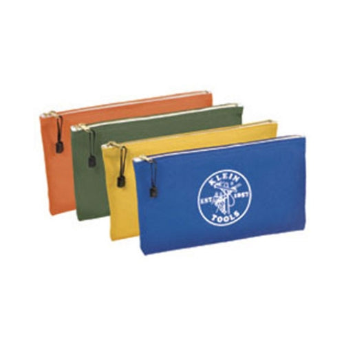 Klein 5140 Zipper Bags-Canvas, 4-Pack - My Tool Store