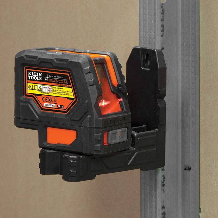 Klein 93LCLS Self-Leveling Cross-Line Laser Level with Plumb Spot