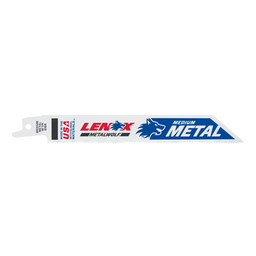 Lenox 20529B618R METALWOLF 6 in. 18 TPI WAVE EDGE Reciprocating Saw Blade (25 PK) - My Tool Store