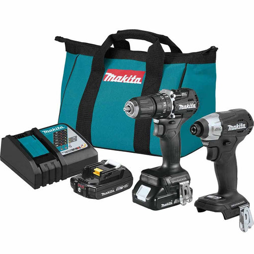 Makita CX205RB 18V LXT Lithium-Ion Sub-Compact Brushless Cordless 2-Pc. Combo Kit (2.0Ah) - My Tool Store