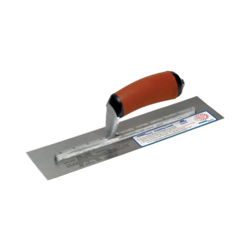 MarshallTown PB56D 12" x 3" Permashape 'Broken-In' Trowel with Curved Dura Soft Handle - My Tool Store