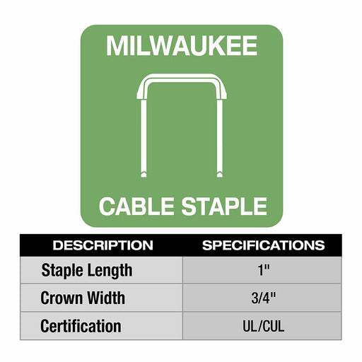 Milwaukee 2448-20 M12 Cable Stapler - My Tool Store