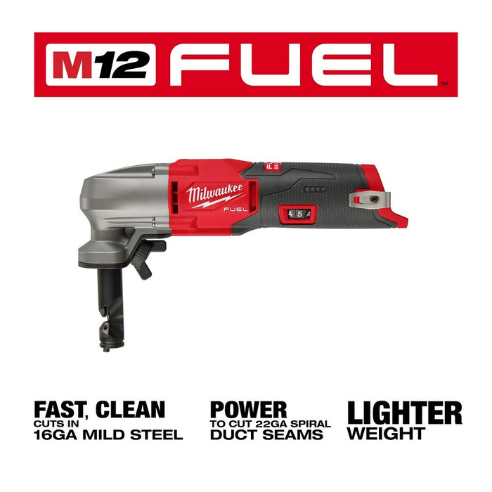 Milwaukee 2476-20 M12 FUEL 16 Gauge Variable Speed Nibbler - My Tool Store
