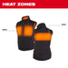 Milwaukee 334B-20 M12 Women's Heated AXIS Vest Black (Vest Only) - My Tool Store