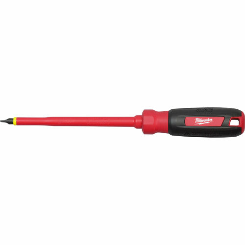 Milwaukee 48-22-2221 1/4" Slotted - 6" 1000V Insulated Screwdriver - My Tool Store