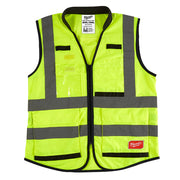 Milwaukee 48-73-5043 High Visibility Yellow Performance Safety Vest - XXL/XXXL
