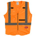Milwaukee 48-73-5072 High Visibility Orange Safety Vest - L/XL (CSA) - My Tool Store