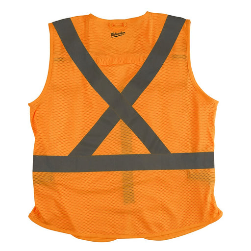 Milwaukee 48-73-5072 High Visibility Orange Safety Vest - L/XL (CSA) - My Tool Store