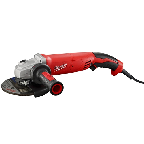 Milwaukee 6124-30 13 Amp 5" Small Angle Grinder Trigger Grip, Lock-On - My Tool Store