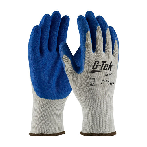 PIP Industrial Products 39-1310/L G-Tek Cotton/Poly Gloves Latex  Grip- Economy Grade Large - My Tool Store
