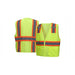 Pyramex RVZ2310XL Safety Vest - Hi-viz lime - All mesh - Size Extra Large - My Tool Store