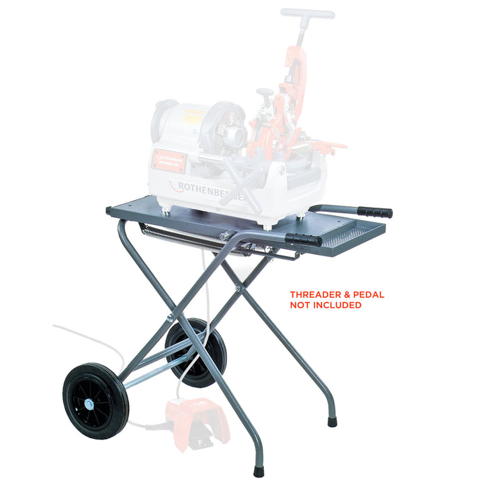 Rothenberger 00230 Folding Wheeled Stand for Threading Machine - My Tool Store