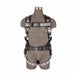 Safewaze 020-1191 PRO+ Slate Construction Harness: Alu 3D, Alu QC Chest, TB Legs (L) - My Tool Store