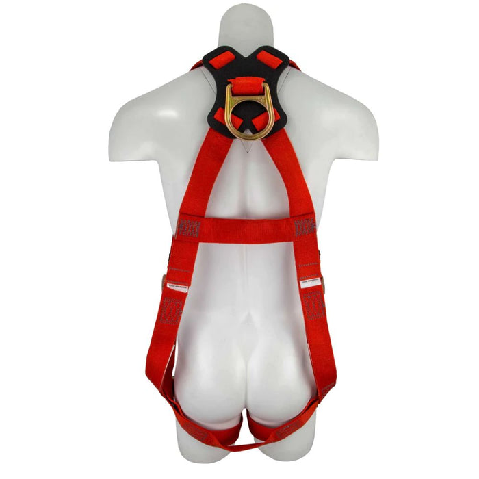 Safewaze FS77425-WE-L/XL Welding Full Body Harness: 1D, Mb Chest, Mb Legs - My Tool Store