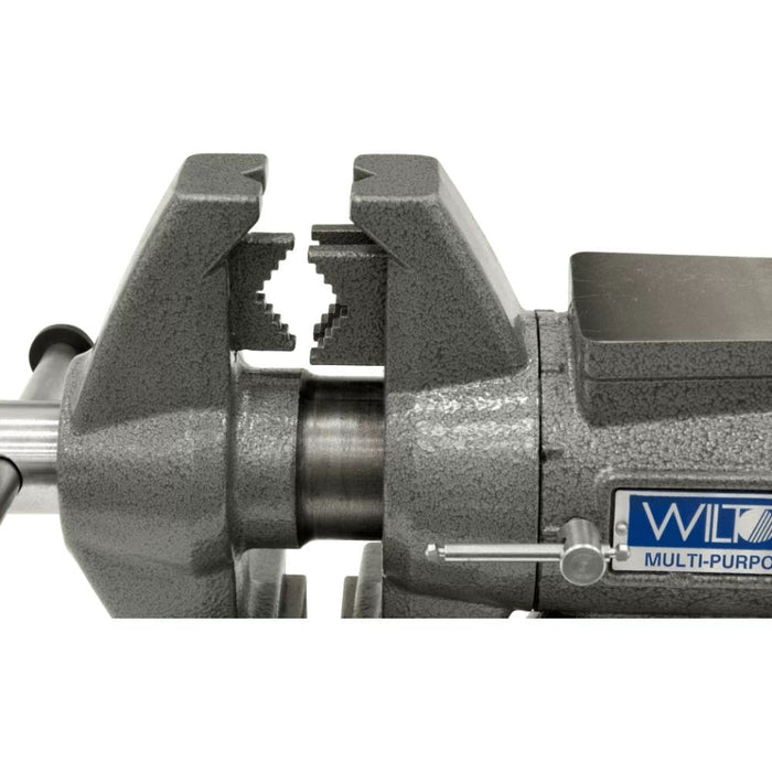 Wilton WL9-28824 550p Multi-Purpose Bench Vise, 5-1/2" Jaw Width, 360 Degree Rotating Head & Base - My Tool Store