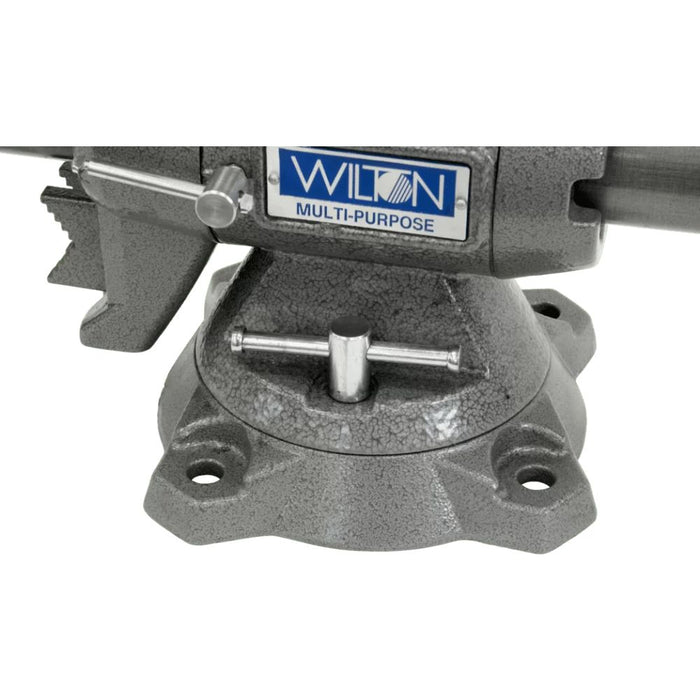 Wilton WL9-28824 550p Multi-Purpose Bench Vise, 5-1/2" Jaw Width, 360 Degree Rotating Head & Base