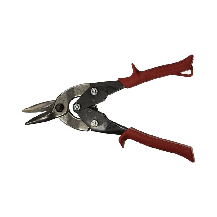 Wright Tool 9P6716L 10" Left Cut, Midwest Aviation Snips, Red