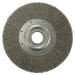 Weiler 03220 12" Crimped Wire Wheel, Wide Face, .0118, 2" A.H.