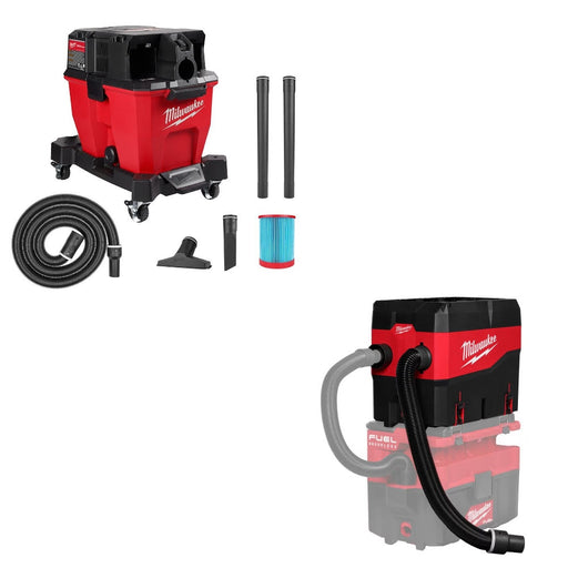 Milwaukee 0920-20 Wet/Dry Vacuum Kit W/ FREE 49-90-2200 Debris Separator
