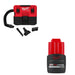 Milwaukee 0960-20 M12 FUEL 1.6 Gallon Vacuum W/ FREE 48-11-2425 M12 Battery Pack