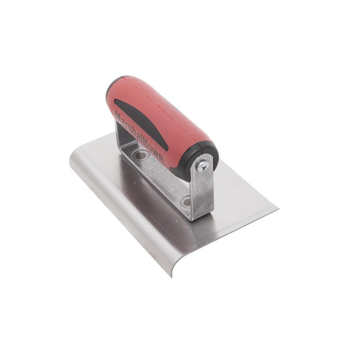 MarshallTown 138SSD 14184 - 6 X 4 SS Edger-Curved Ends 1/2R, 5/8L-DuraSoft Handle - 2