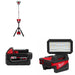 Milwaukee 2136-20 Tower Light Kit W/ FREE Battery and FREE Flood Light
