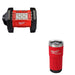 Milwaukee 2361-20 M18 LED Flood Light w/ FREE 48-22-8392R PACKOUT Red Tumbler