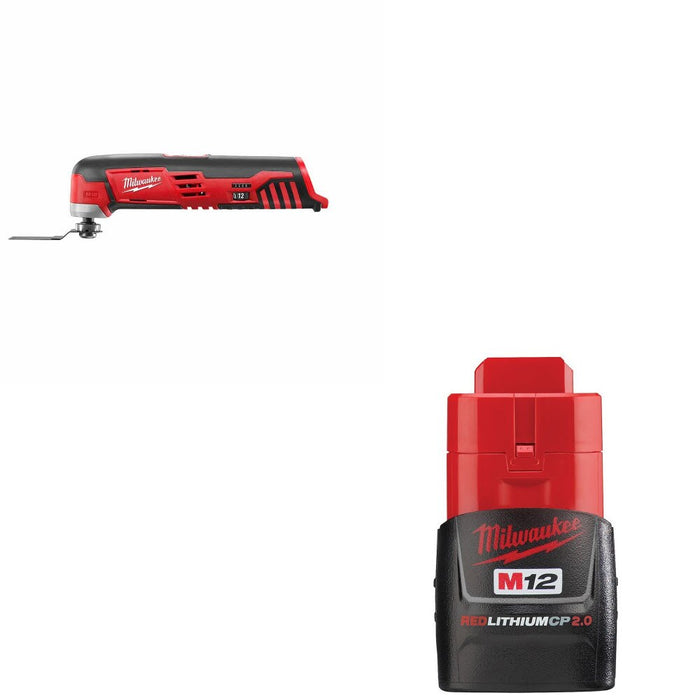 Milwaukee 2426-20 M12 Multi-Tool Kit W/ FREE 48-11-2420 2.0Ah Battery