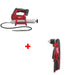 Milwaukee 2446-21XC M12 Grease Gun Kit w/ FREE 2415-20 3/8" Drill Driver, Bare