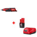 Milwaukee 2460-20 M12™ Rotary Tool, Bare w/ FREE 48-59-2420 M12 2.0 Starter Kit