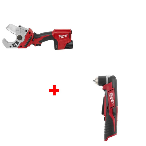 Milwaukee 2470-21 M12 Cordless PVC Shear Kit w/ FREE 2415-20 Drill Driver, Bare