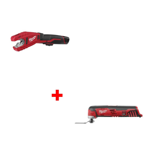 Milwaukee 2471-21 M12 Li-Ion 12V Cutter Kit W/ FREE 2426-20 Multi-Tool, Bare