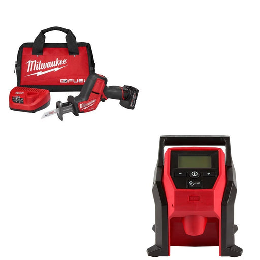 Milwaukee 2520-21XC Hackzall Recip Saw Kit W/ FREE 2475-20 Inflator