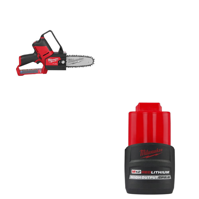 Milwaukee 2527-20 M12 FUEL HATCHET 6"Pruning Saw(Tool-Only) w/FREE M12 BATTERY