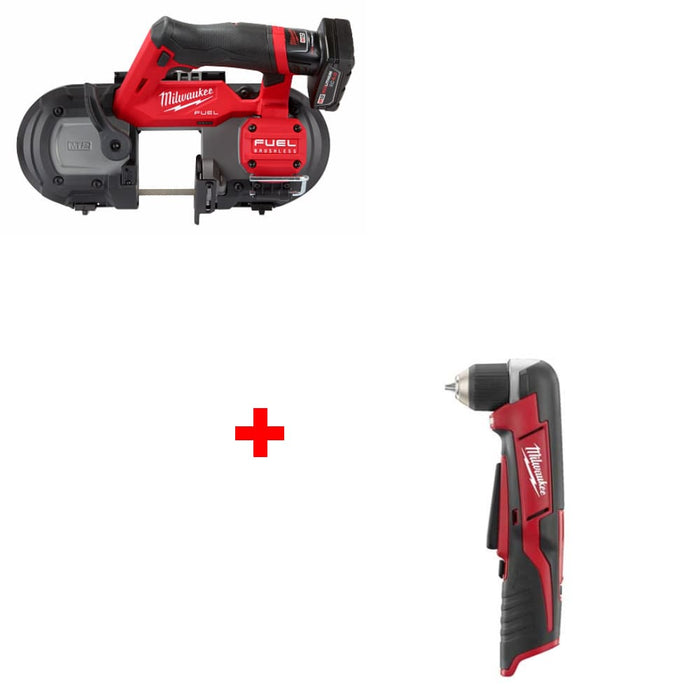 Milwaukee 2529-21XC M12 FUEL Band Saw Kit w/ FREE 2415-20 M12 3/8" Drill Driver