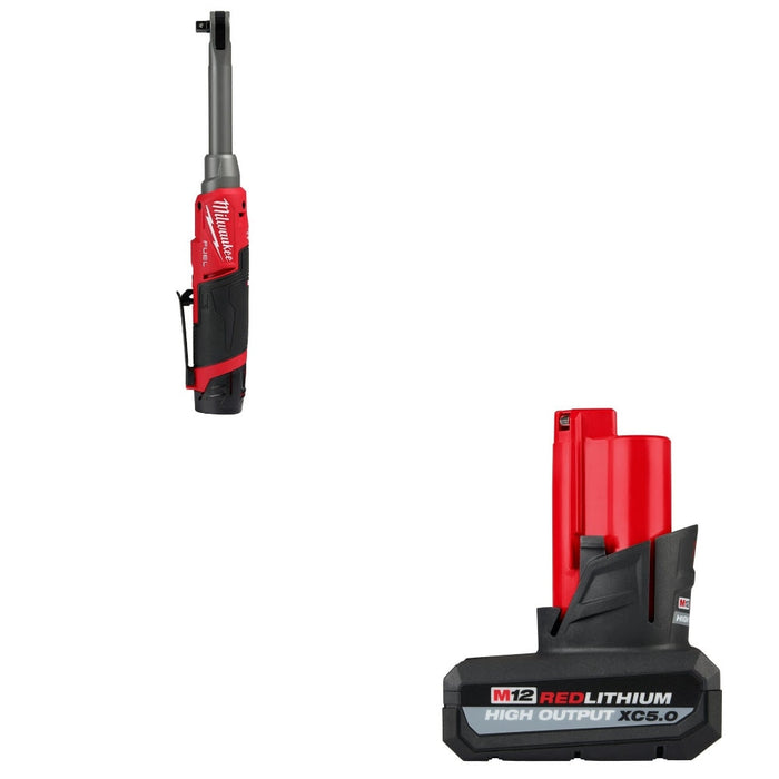 Milwaukee 2569-21 M12 FUEL 3/8" Ratchet Kit W/ FREE 48-11-2450 M12 Battery Pack