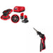 Milwaukee 2585-22CX 6in Orbital Sander Kit W/ FREE 2488-20 Soldering Iron