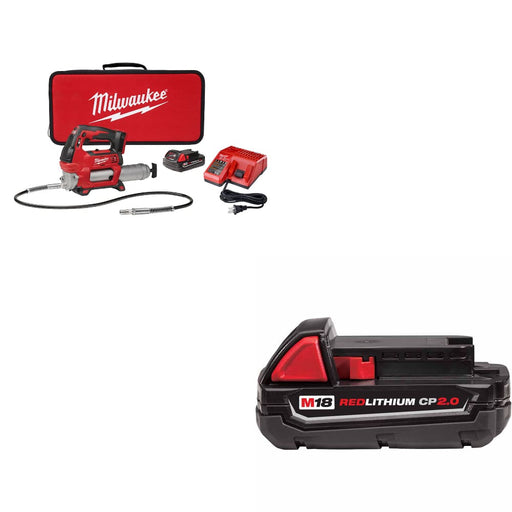 Milwaukee 2646-21CT M18 2-Speed Gun Kit w/ FREE 48-11-1820 M18 2.0 Battery Pack