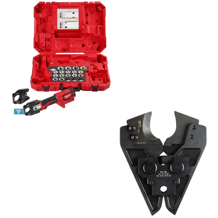 Milwaukee 2679-750AL (Dies and Case) W/ FREE 49-16-2780