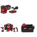 Milwaukee 2695-24 4-Tool Combo W/ FREE 2648-20 and FREE 48-11-1850